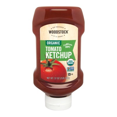 Woodstock -  Organic Tomato Ketchup - Case of 12 - 32 oz