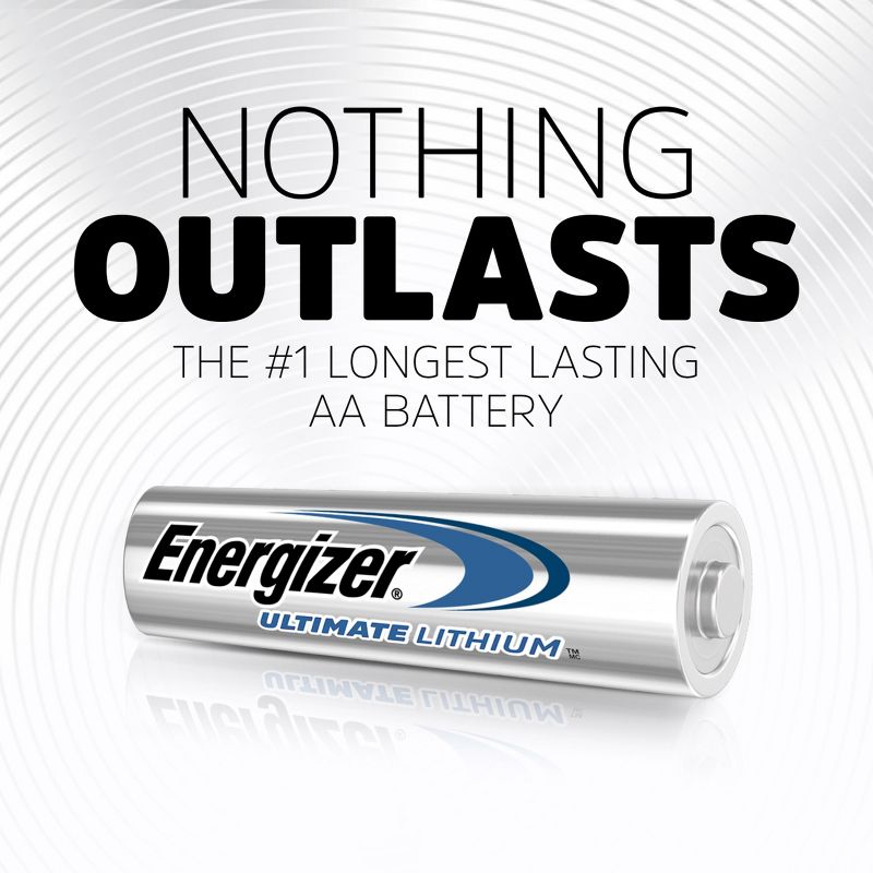 Energizer Ultimate Lithium AA Batteries - Lithium Battery, 3 of 12