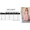 Clearlove Midi Dresses for Women Elegant Flowy V Neck Short Sleeve Wrap Dress Casual Summer Waist Dress with Pockets. - 4 of 4