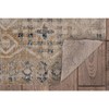 Borley Rug Sand/Blue - Linon - 4 of 4