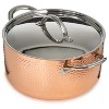 BergHOFF Vintage Tri-Ply Copper Dutch Oven With Stainless Steel Lid, Gold - 3 of 4