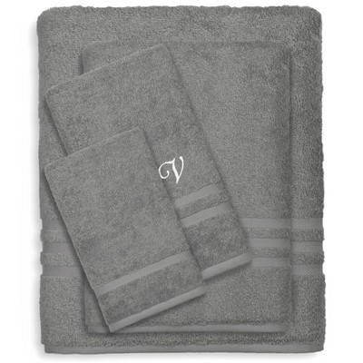 Linum Home Textiles 100% Turkish Cotton 4PC Denzi Towel Set