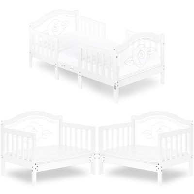 Dream On Me Rosie Toddler Bed, White