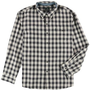 G.H. Bass & Co. Mens Plaid Button Up Shirt - 1 of 1