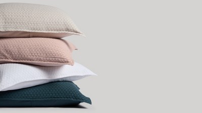 Honeycomb Cotton Duvet Cover & Sham Set - Full/Queen - Thumbnail 5