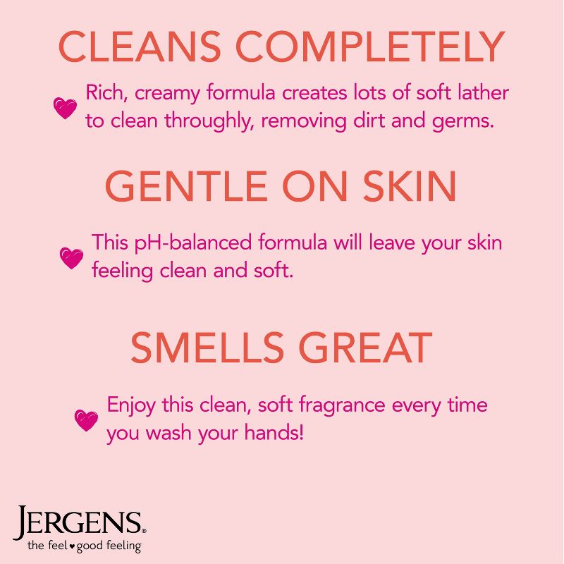 Jergens Extra Moisturizing Hand Wash Soap - Cherry Almond Scent - 8.3 fl oz, 4 of 10