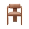 Meridian Furniture,Brenda Vegan Leather Dining Chair, Set of 2 - 3 of 4