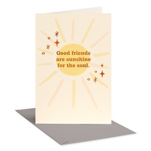 Carlton Cards 'Sunshine for the Soul' Thinking of You Card - 1 of 4