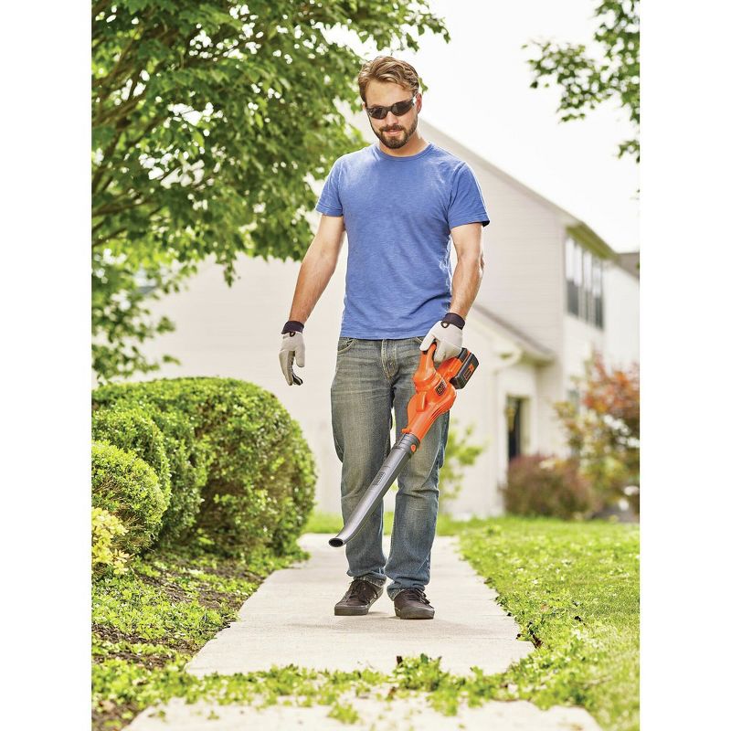 Black & Decker LSW40C 40V MAX Lithium-Ion Cordless Sweeper Kit (1.5 Ah), 6 of 7