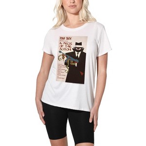 Women's Star Trek Tos Episode 46 Loose T-Shirt White - 1 of 4