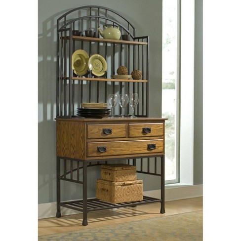 Hill Bakers Rack Oak Home Styles Target