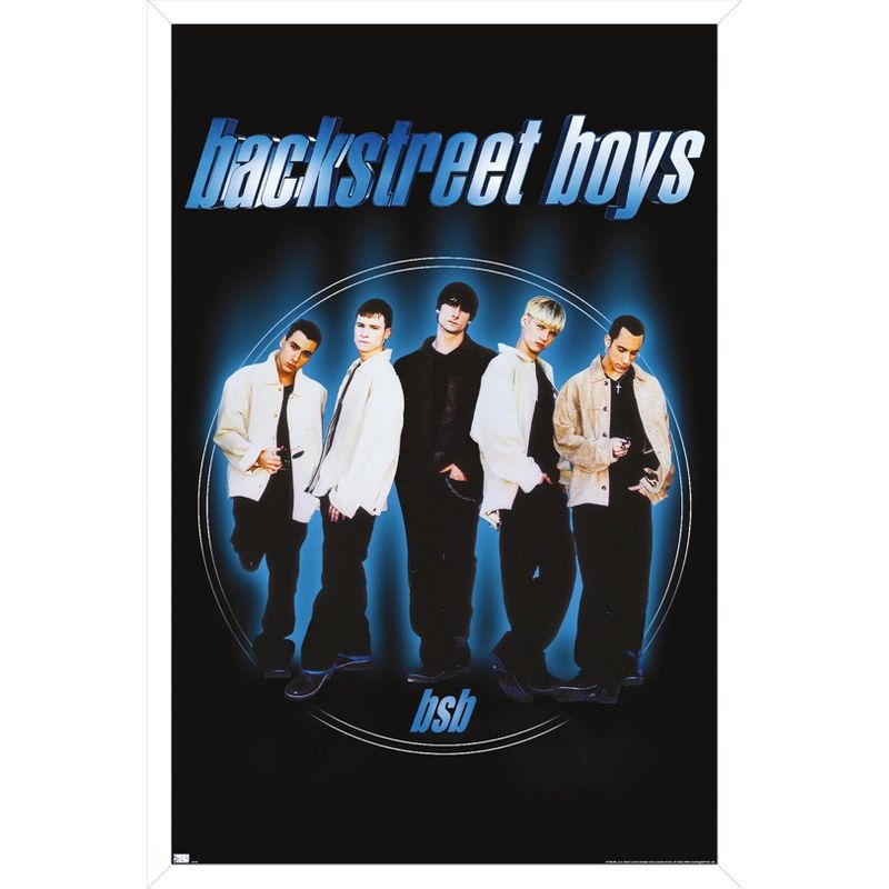 Trends International Backstreet Boys - Circle Framed Wall Poster Prints, 1 of 7