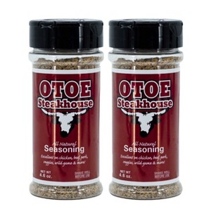 Otoe Steakhouse 4.6 oz Otoe Steakhouse Original Seasoning - Pack of 2 - 1 of 4