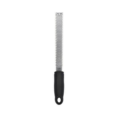 MasterChef Black Ergonomic Stainless Steel Zester and Grater