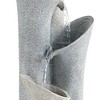 John Timberland Bell Modern Zen 4 Tier Cascading Outdoor Floor Water Fountain 34" for Yard Garden Patio Home Deck Porch House Exterior Balcony Roof - 3 of 4