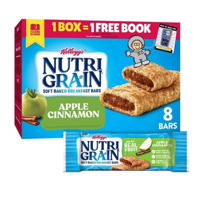 Nutri-grain Apple Cinnamon Cereal Bars - 8ct - Kellogg's : Target