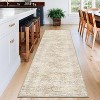 Washable Runner Rug 2x6 Runner Modern Non Slip Kitchen Rugs Geometric - 3 of 4