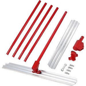 Bull Float Magnesium Concrete Float,Aluminum Alloy Concrete Float Tool, with 4 Handles and Bull Float Bracket, Finishing Bull Float Bull Concrete Kit - 1 of 4