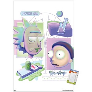 Trends International Rick and Morty - Chemistry Unframed Wall Poster Prints - 1 of 4