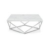 Meridian Furniture,Skyler Chrome Coffee Table - 3 of 4