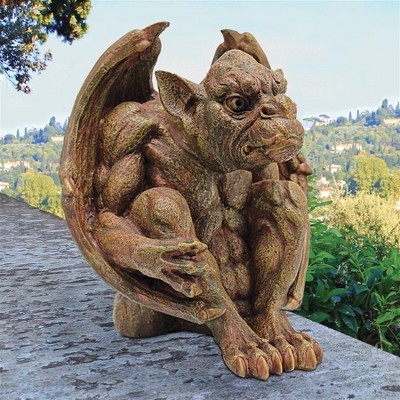 Design Toscano Balthazar's Watch Gargoyle Sculpture