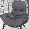 Gianni Wicker Teardrop Chair - Christopher Knight Home - 3 of 4