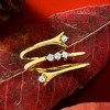 Ross-Simons 0.15 ct. t.w. Diamond Wrap Ring in 18kt Gold Over Sterling - 4 of 4