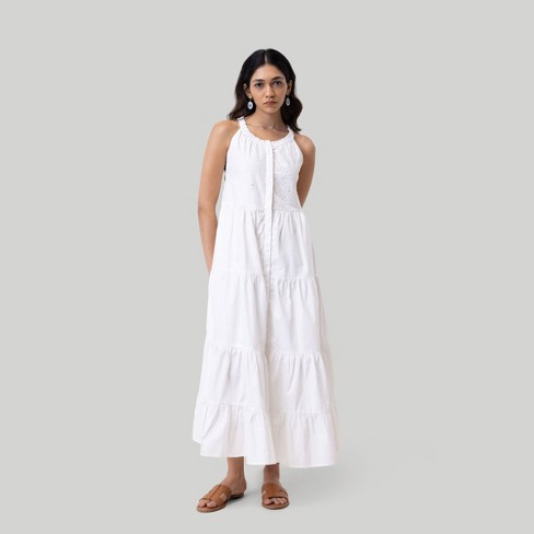 Cotton maxi dress target hotsell