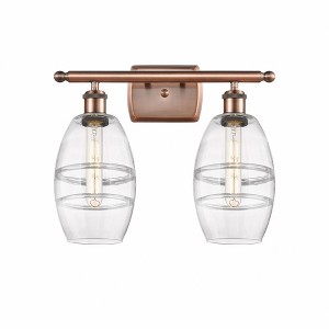 Vaz - 2 Light Bath Vanity In Industrial Style-9.13 Inches Tall and 15.88 Inches Wide - 1 of 1