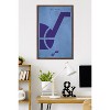 Trends International NBA Utah Jazz - Logo 25 Framed Wall Poster Prints - 2 of 4