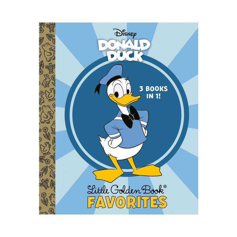 Donald Duck Little Golden Book Favorites (Disney Classic) - by  Golden Books (Hardcover), 1 of 2