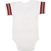 Pavilion Gift Company - Crimson & Gray - 0-6 Months Infant Onesie - Leotards and Bodysuits - 3 of 4