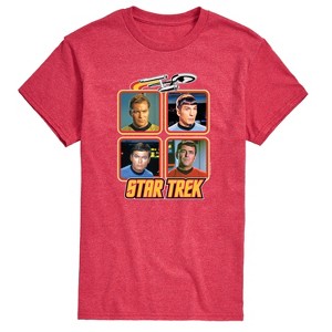 Men's - Star Trek - Retro Original Series Crew Short Sleeve Graphic T-Shirt - 1 of 4