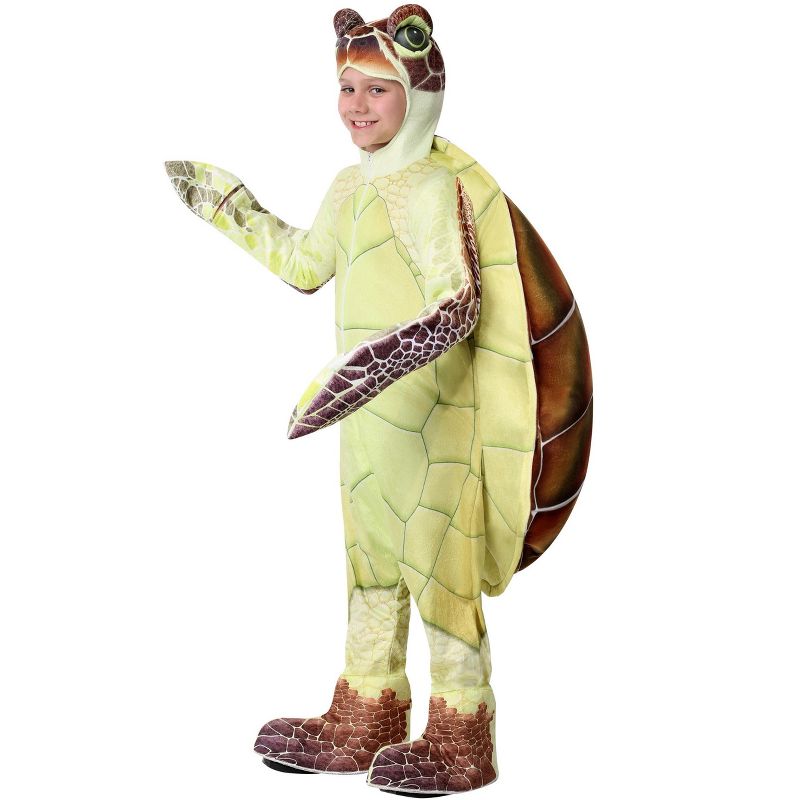 HalloweenCostumes.com Kid's Sea Turtle Costume, 1 of 3