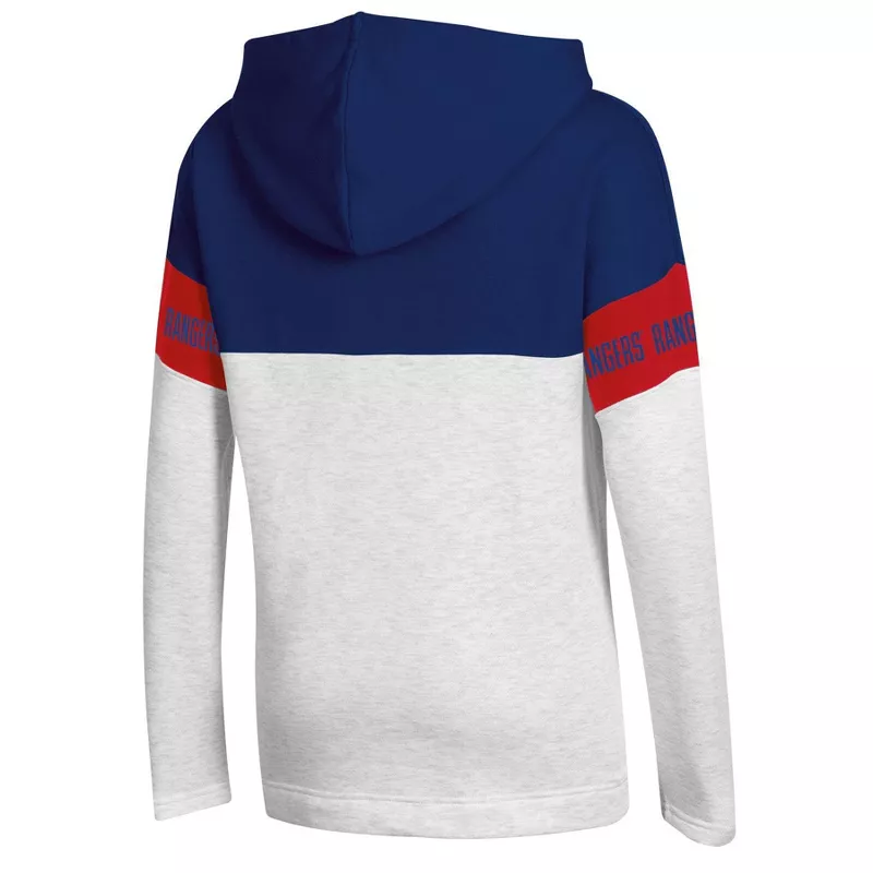 Nhl New York Rangers Women's Fleece Hooded Sweatshirt - S : Target
