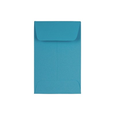 JAM Paper #1 Coin Business Colored Envelopes 2.25 x 3.5 Blue Recycled 352727818