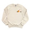 Simply Sage Market Women's Graphic Sweatshirt Boho It's Fall Y'all Pumpkins Front and Back - 3 of 4