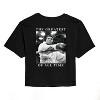 Women's - Muhammad Ali - Ali Greatest Of All Time- Juniors Cropped Short Sleeve Graphic T-Shirt Cropped Graphic T-Shirt - 2 of 4