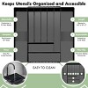 Sorbus Expandable Silverware Organizer – Multipurpose Flatware and Kitchen Storage Solution - with 7 compartments and 2 expandable slots - 4 of 4
