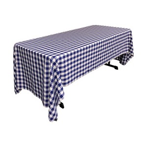 Slickblue Polyester Gingham Checkered Rectangular Tablecloth - 1 of 1