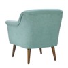 NicBex Woven Accent Chair,Upholstered Living Room Chairs with Round Arms and Wooden Legs,Mid-Century Armchair,Accent Chairs for Living Room - 3 of 4