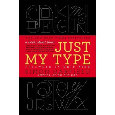 Just My Type - by  Simon Garfield (Paperback)