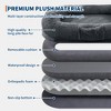 Human Dog Bed, 65” x41” x12” Large Gaint Shared Bed for Adult & Pets, Faux Fur Removable Nap Bed Bean Bag Bed with Handle, Side Pocket - 4 of 4
