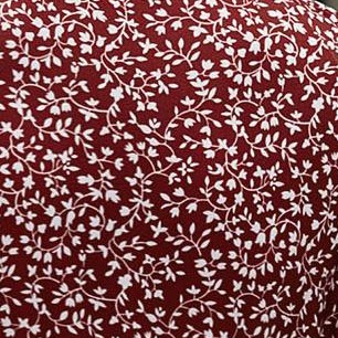 burgundy floral