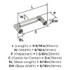 Amerock Balon Pull for Cabinets, Drawers, and Furniture - 3 of 4