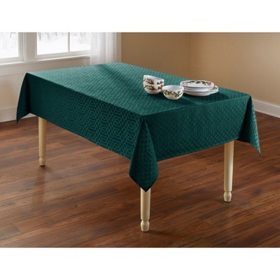 BrylaneHome Jacquard Tablecloth