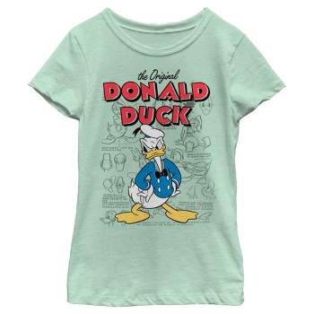 Girl's Disney Donald Duck Original Art T-Shirt