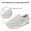 Diabetic Shoes for Women Wide Width Elderly Shoes Adjustable Closure Lightweight Swollen Feet Walking Sneakers - 4 of 4