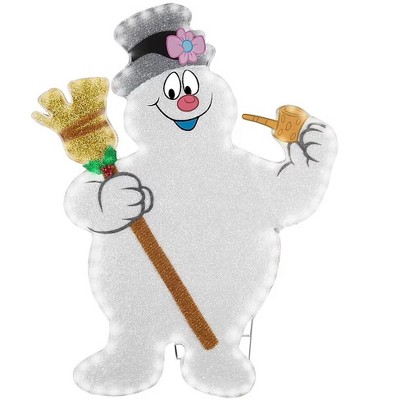 Warner Brothers Frosty The Snowman 32-in Yard Decoration with White LED Lights