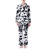 Wrangler Women's and Plus Button-Down Flannel Pajama Set - 2 of 4